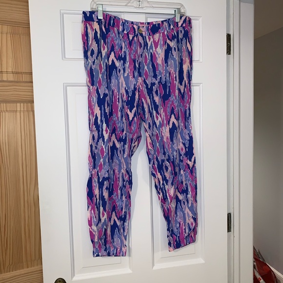 Lilly Pulitzer Saffron printed pant - Picture 2 of 3